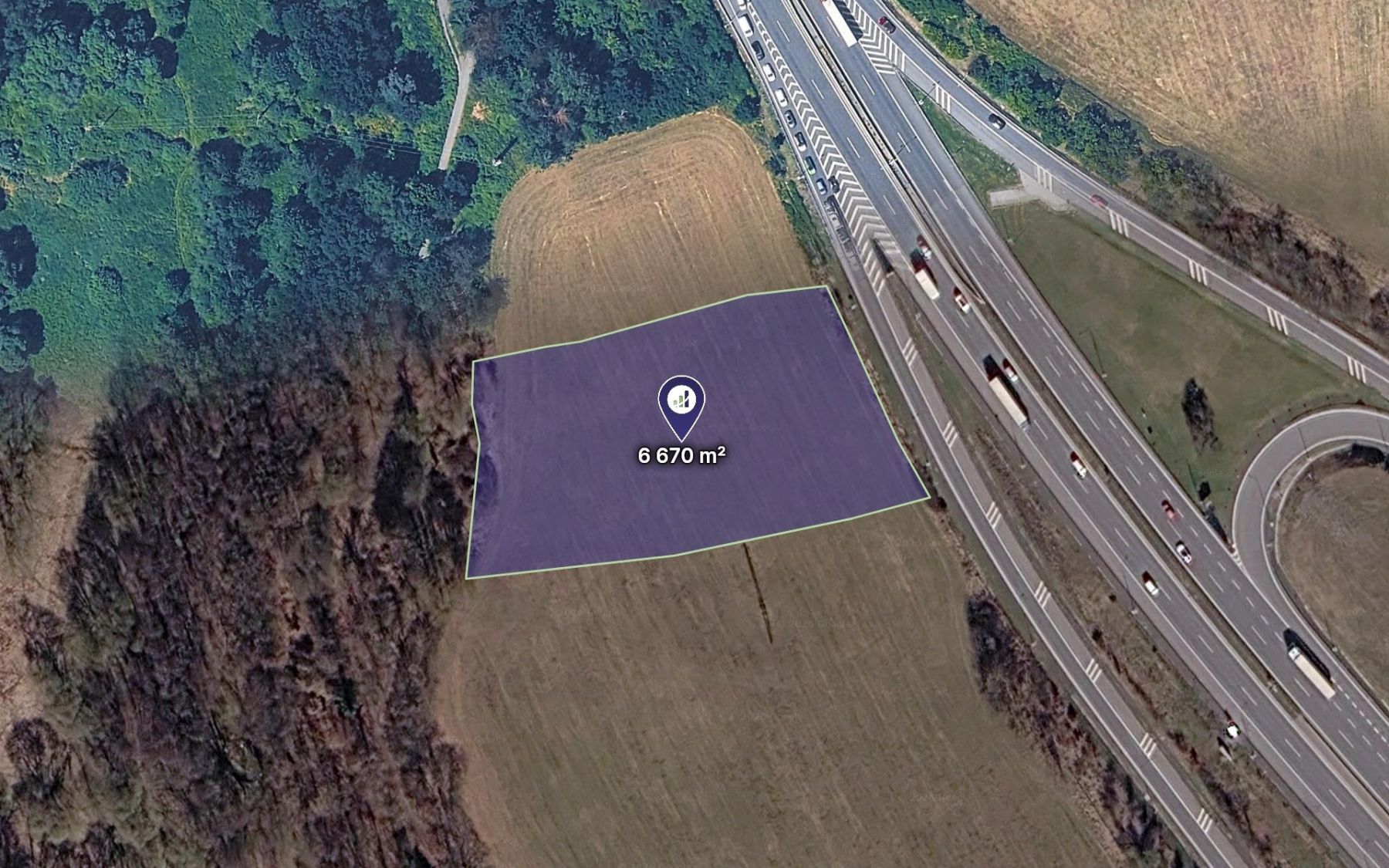 Prodej pozemku 6.670 m²