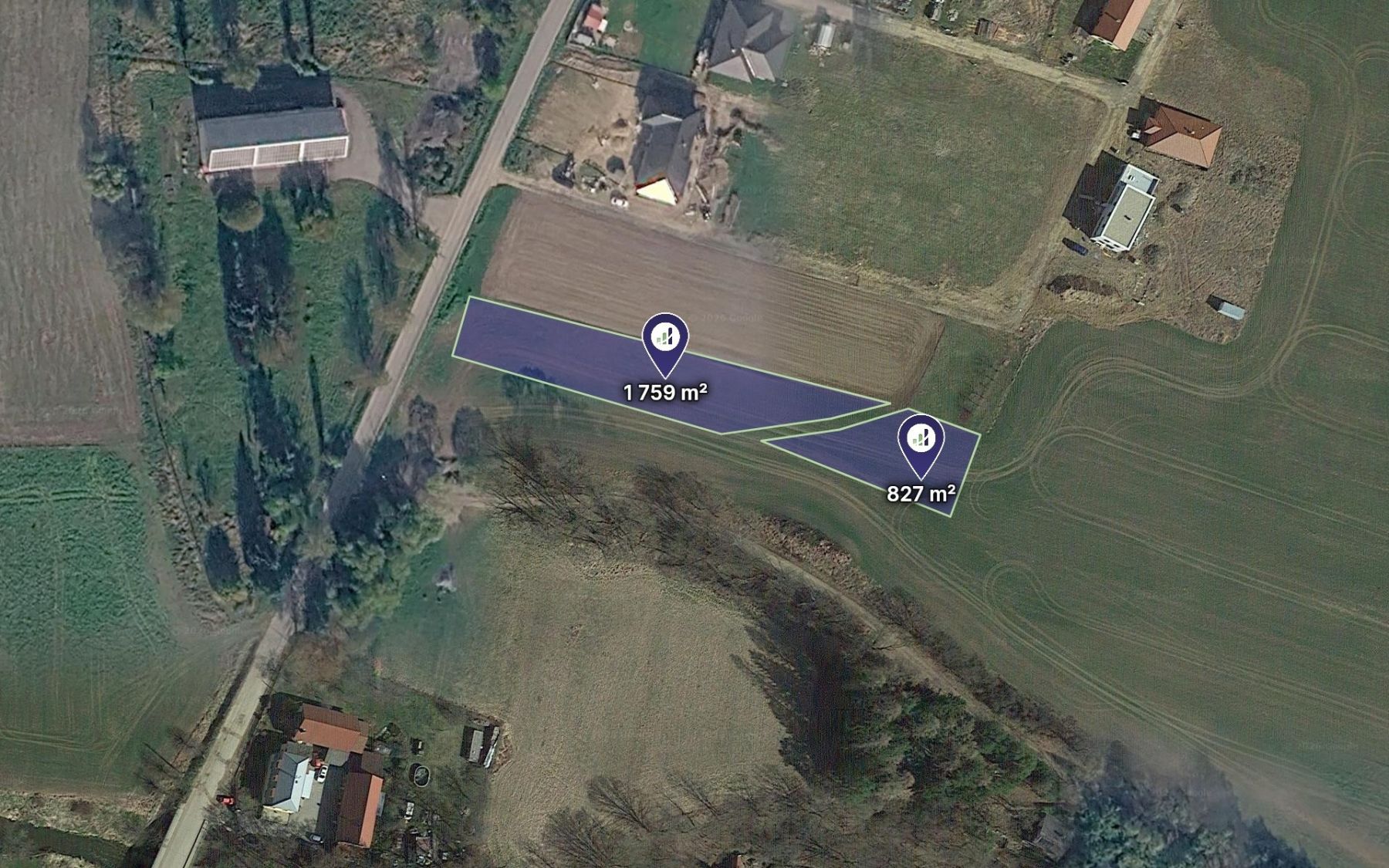 Prodej pozemku 2.586 m²