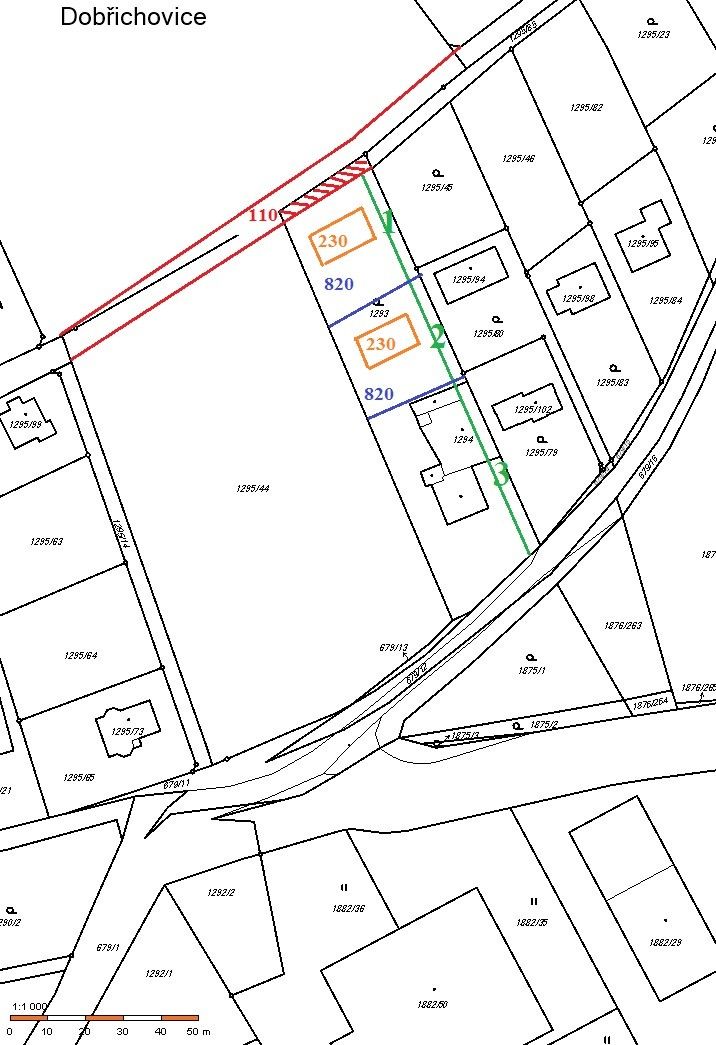 Prodej pozemku 1.750 m²