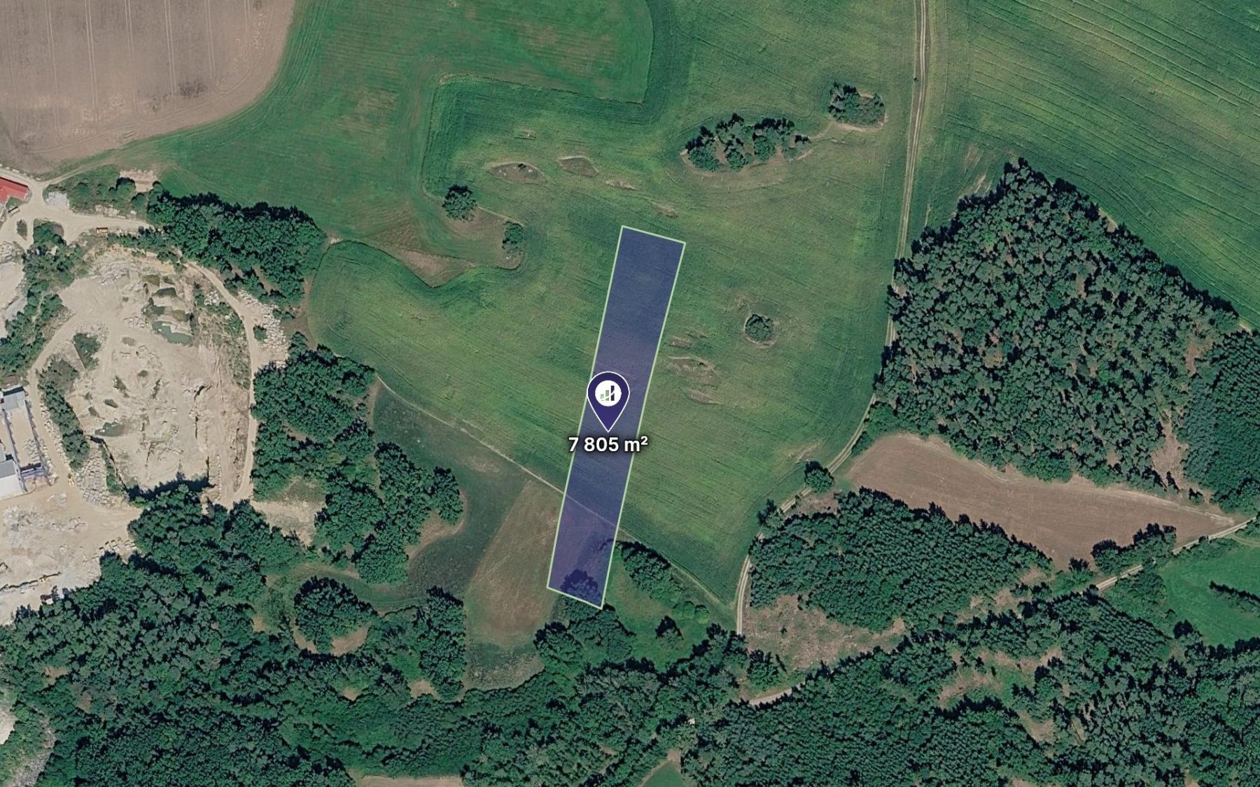 Land, 13305 m²
