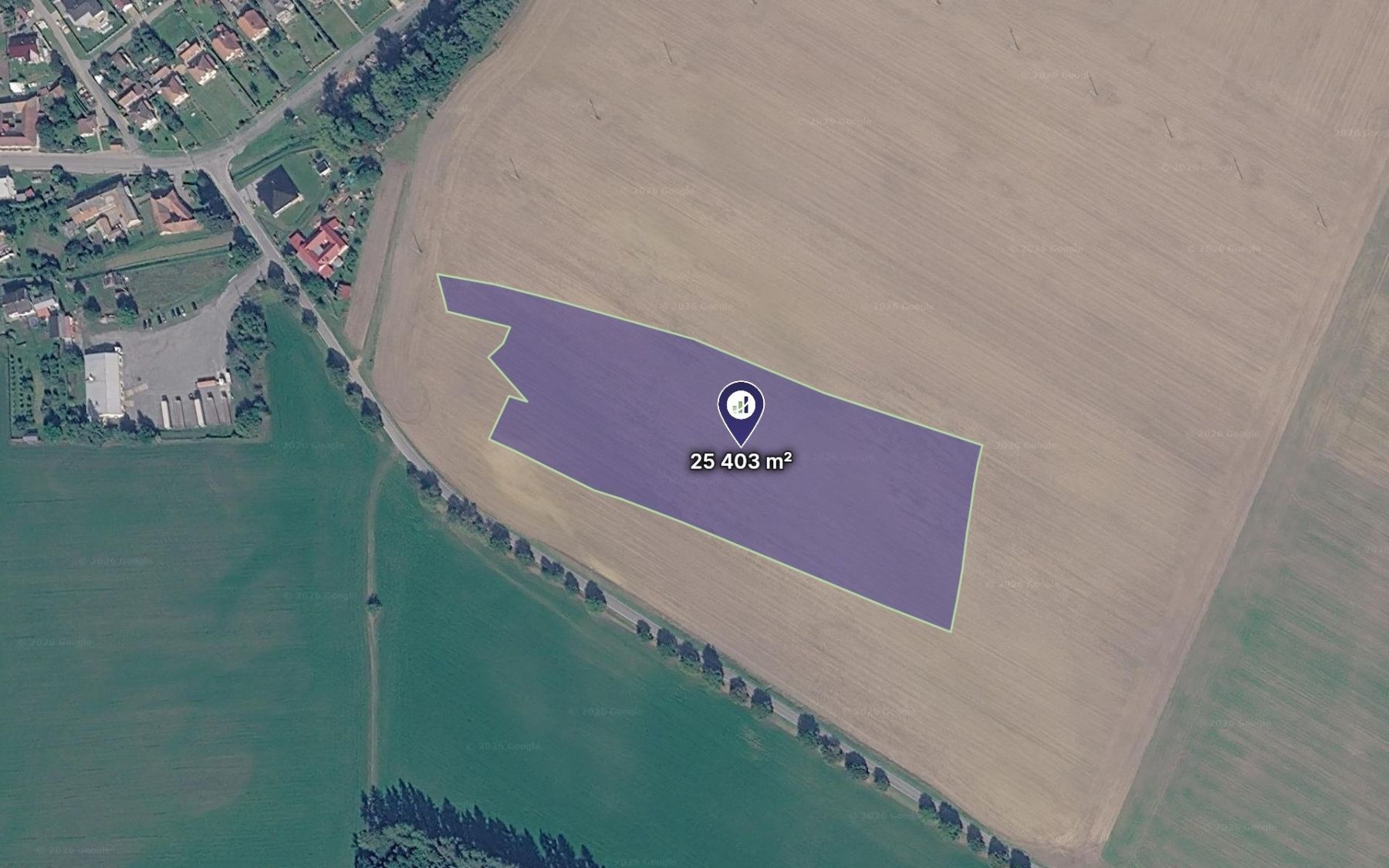 Prodej pozemku 25.403 m²