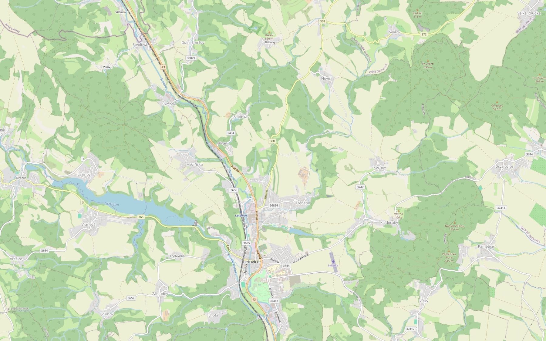 Prodej pozemku, Letovice – náhled fotky 5