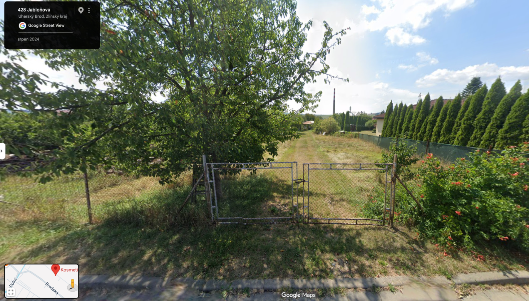 Prodej pozemku 1.036 m²