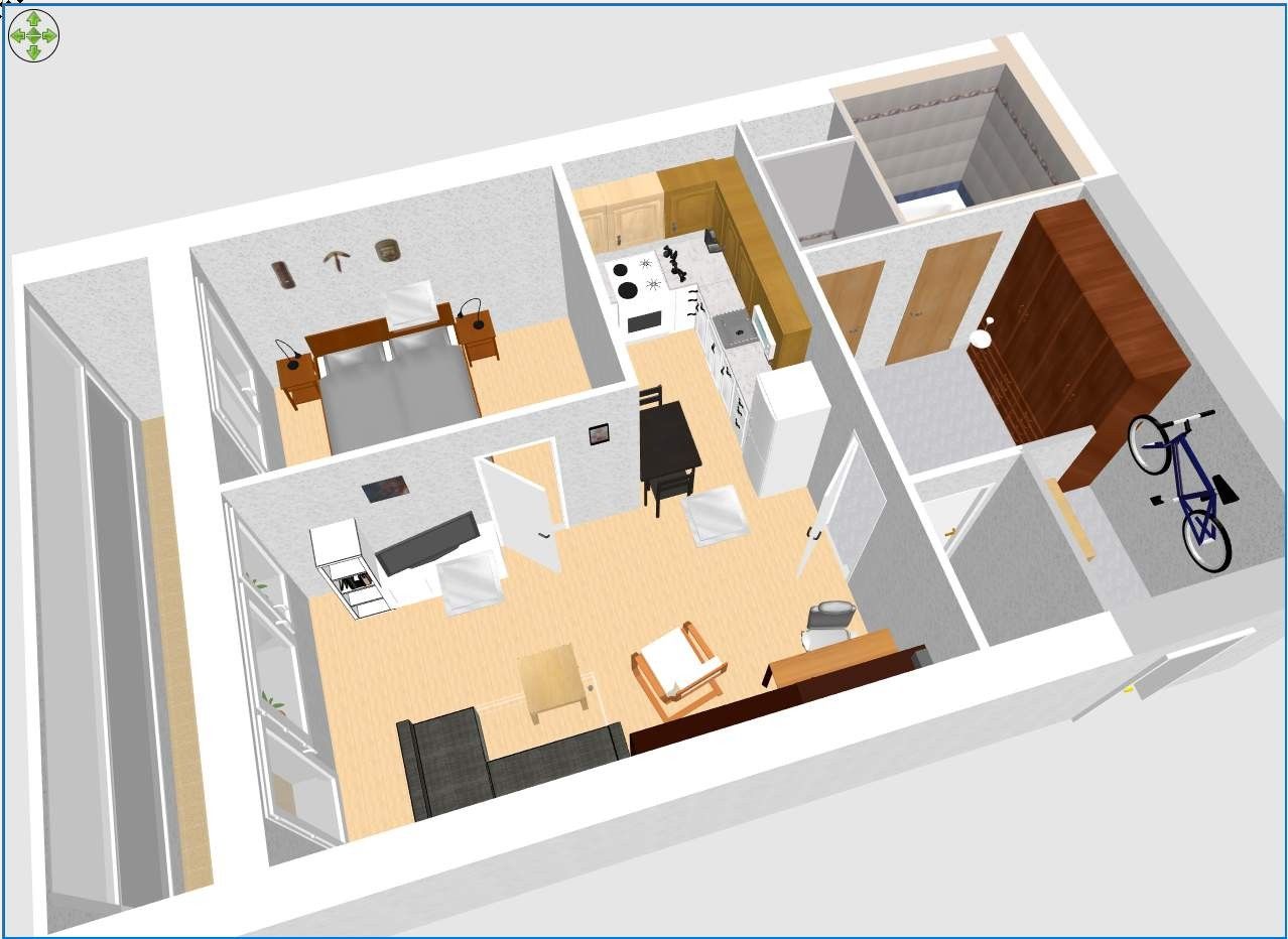 Pronájem bytu 2+kk 46 m² — photo 3