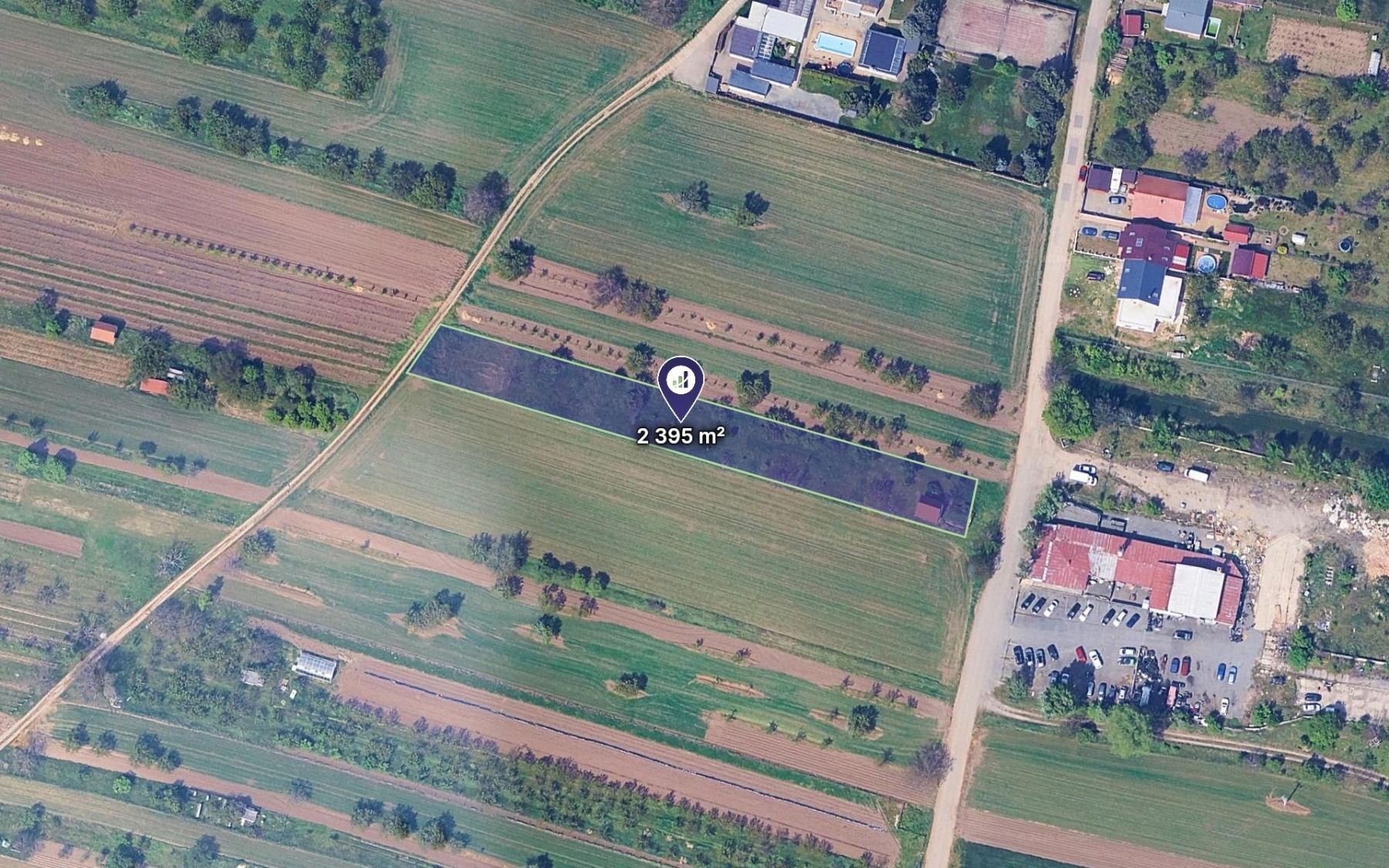 Prodej pozemku 2.415 m²