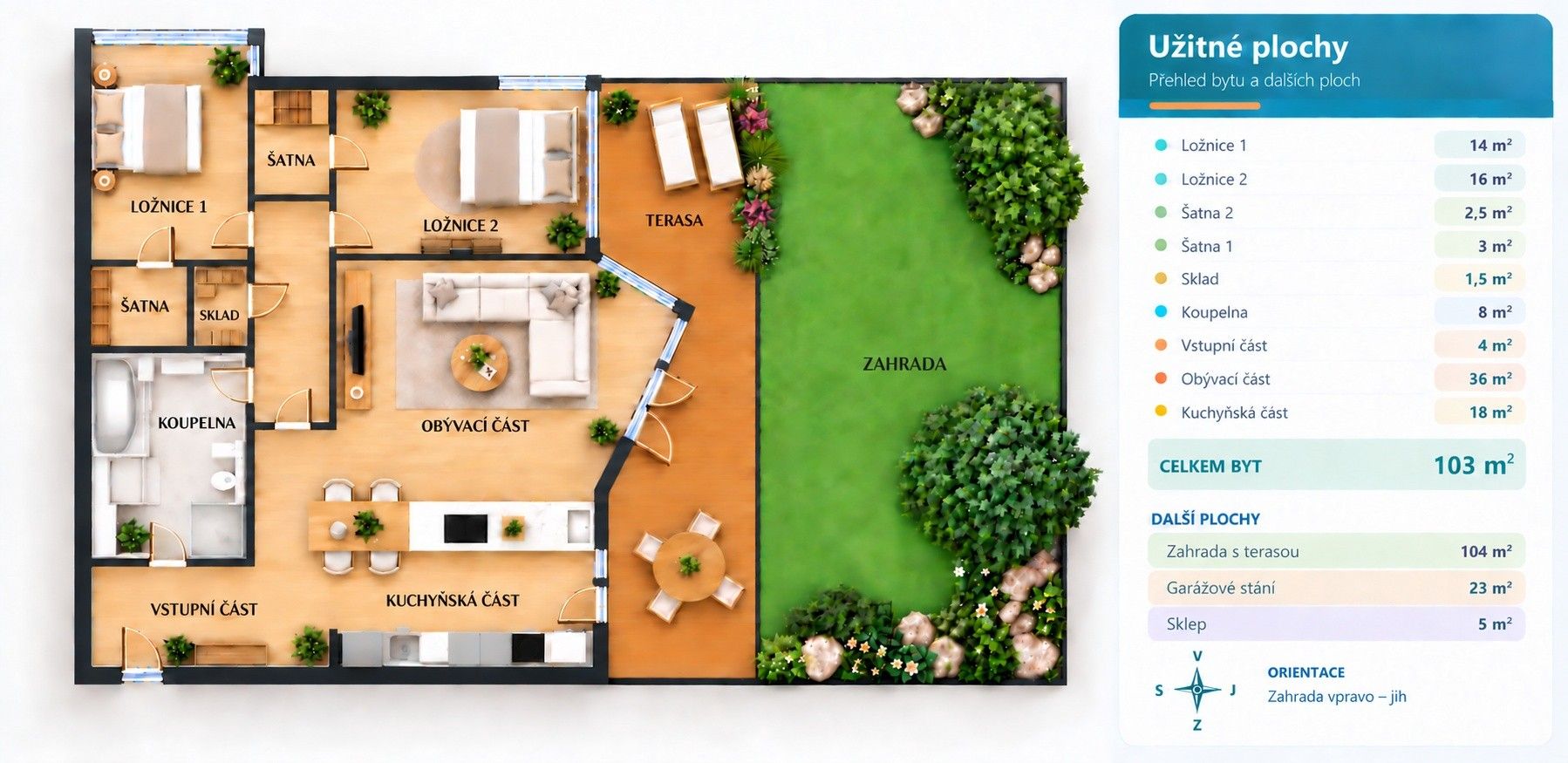 Prodej bytu 3+kk 103 m², Praha – náhled fotky 14