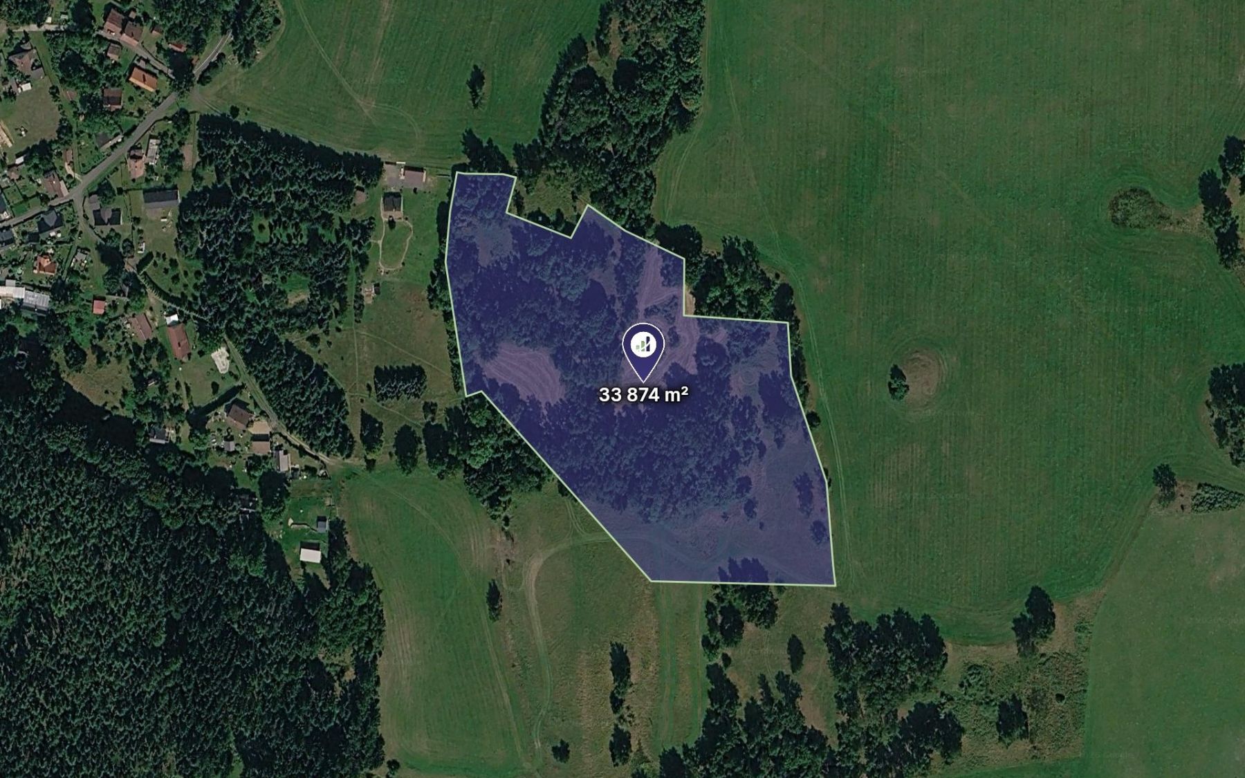 Prodej pozemku 33.874 m²