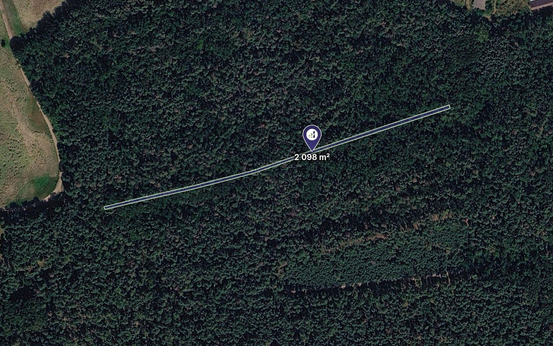 Prodej pozemku 2.098 m²