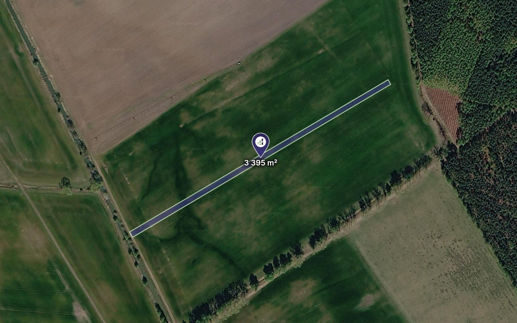 Prodej pozemku 3.395 m²