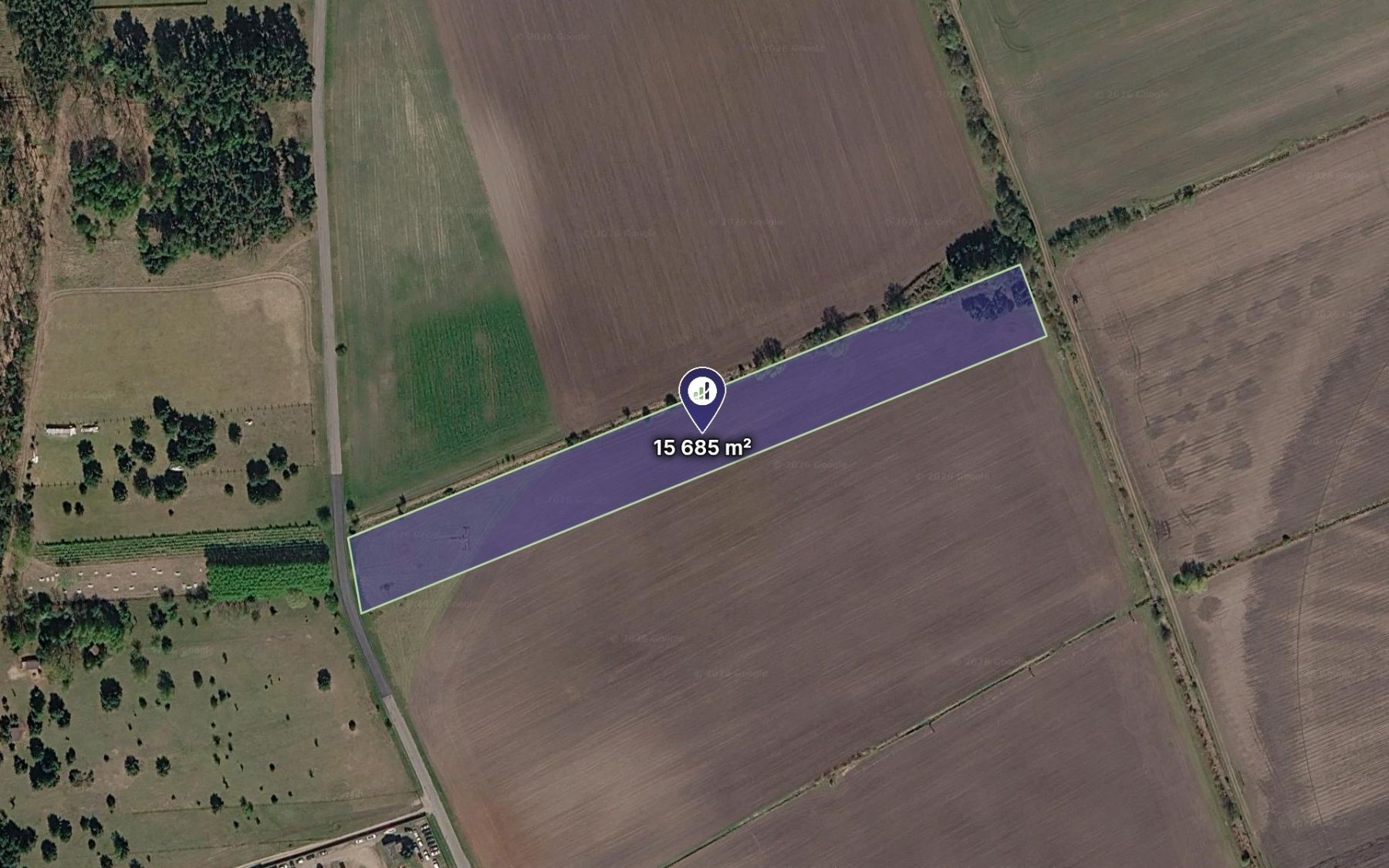 Prodej pozemku 15.685 m²