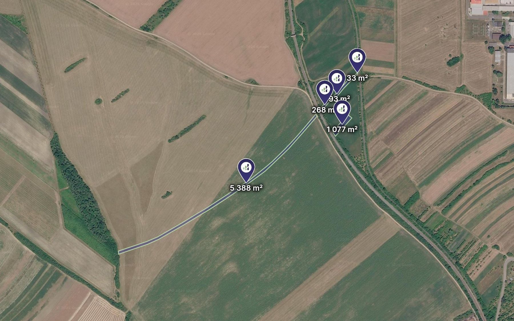 Prodej pozemku 7.459 m²