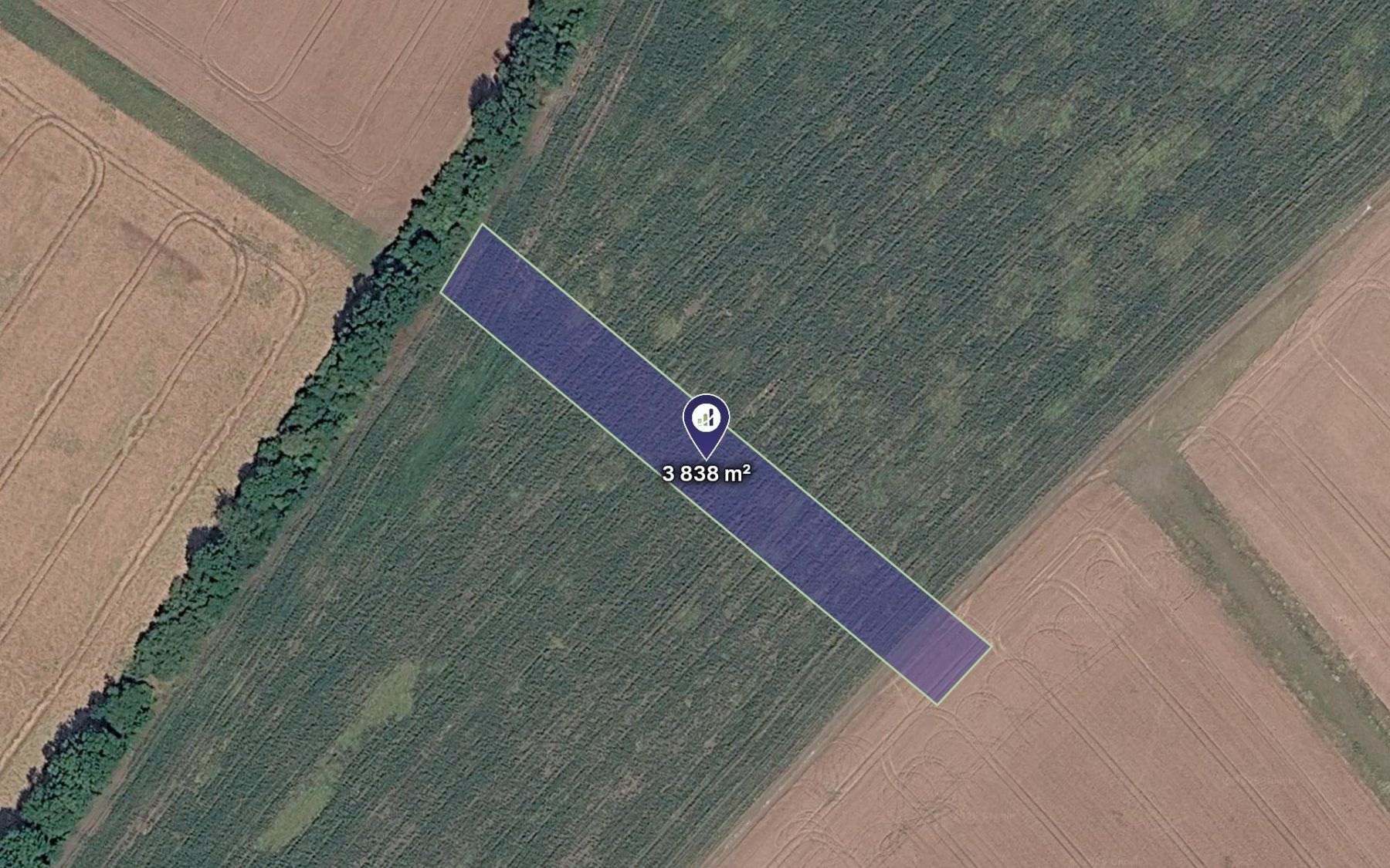 Prodej pozemku 3.838 m²