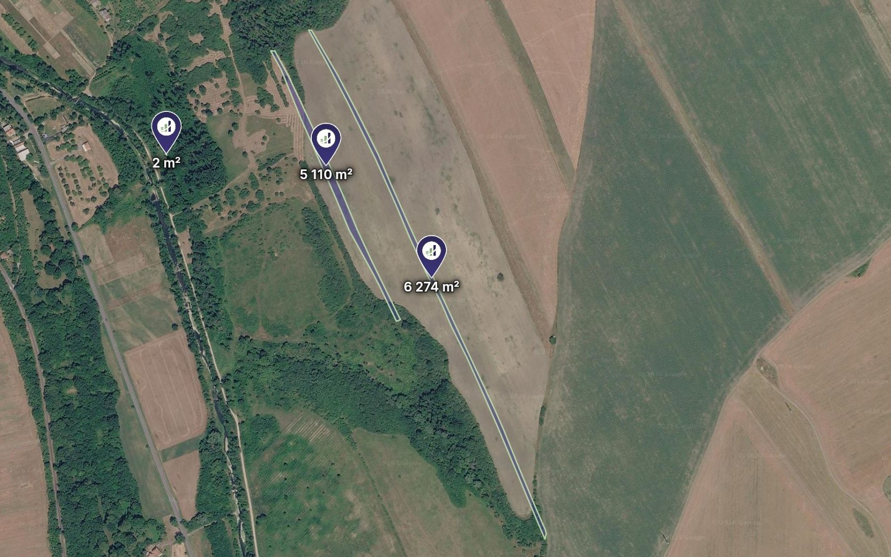 Prodej pozemku 23.670 m²