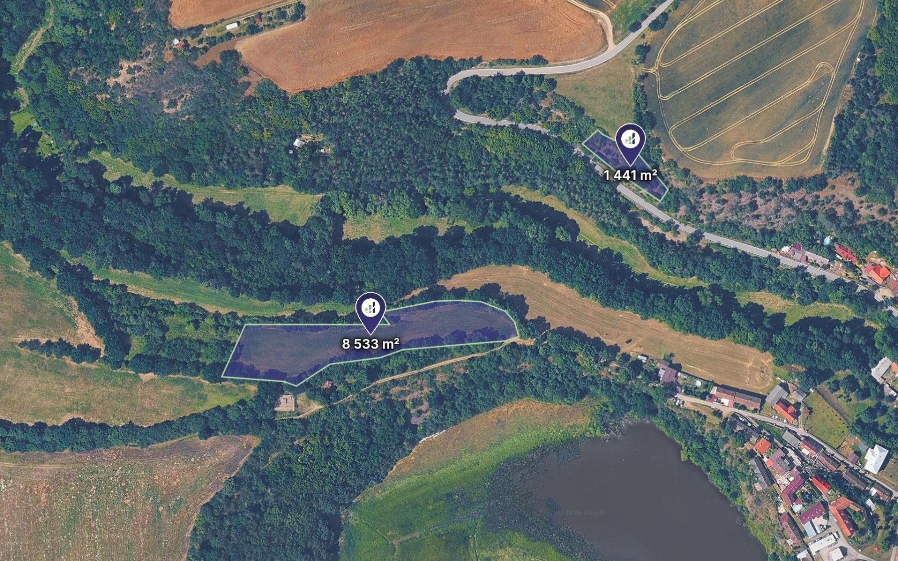 Prodej pozemku 9.974 m²