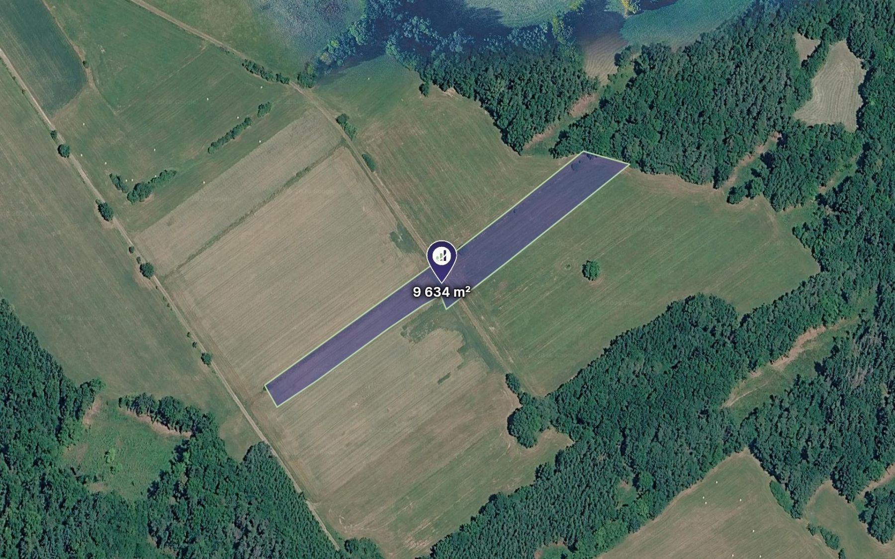Prodej pozemku 9.634 m²