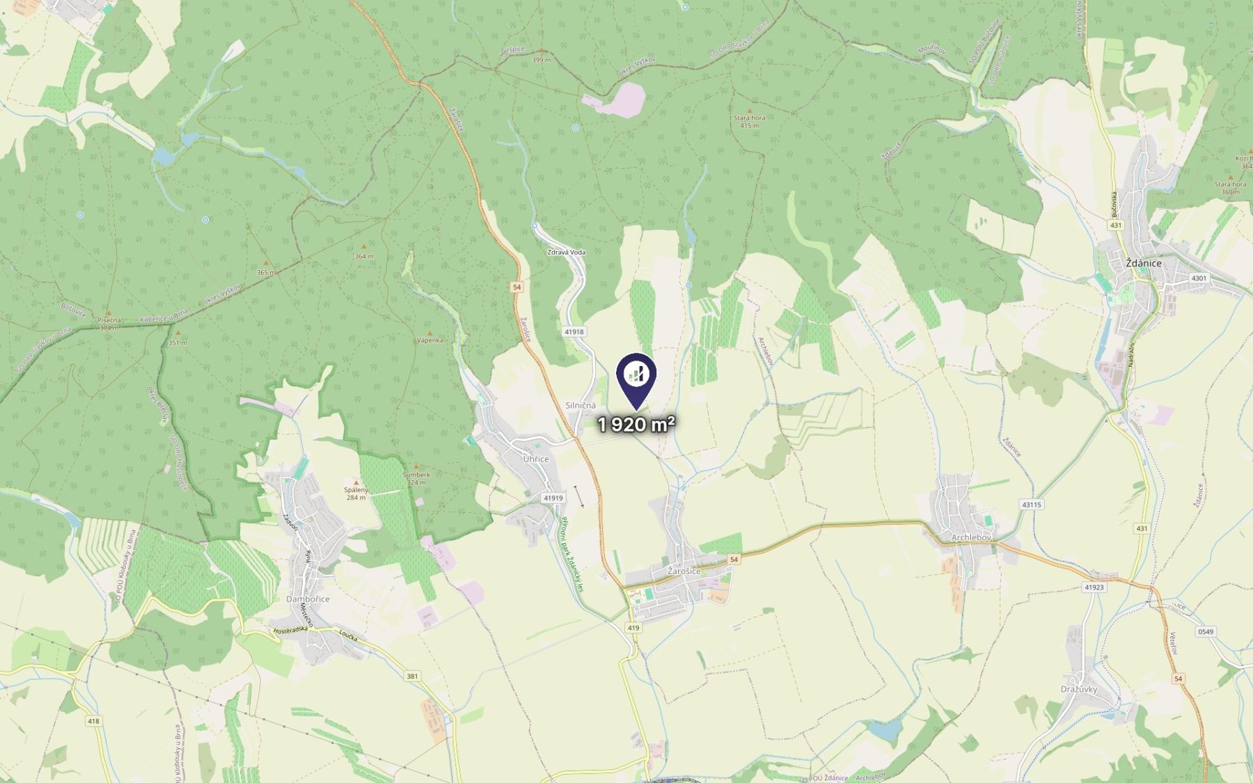 Prodej pozemku 1.920 m² — photo 3