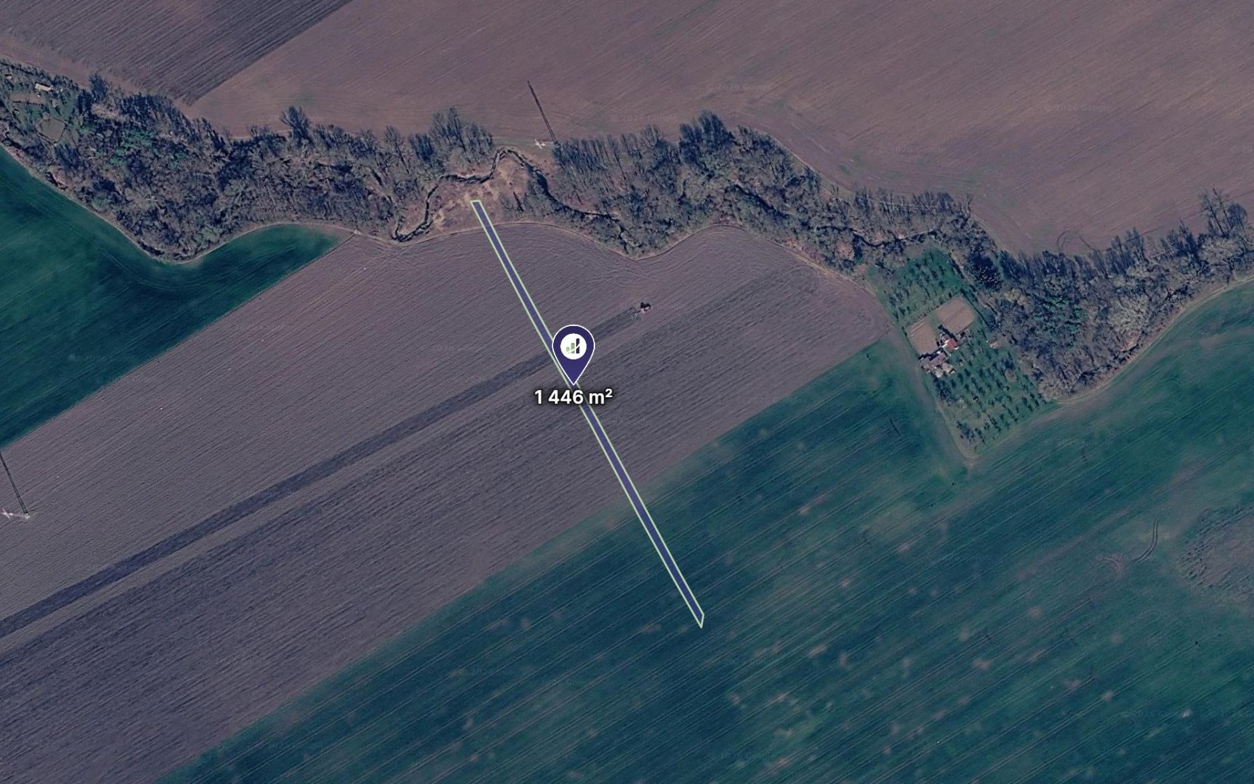 Prodej pozemku 1.446 m²