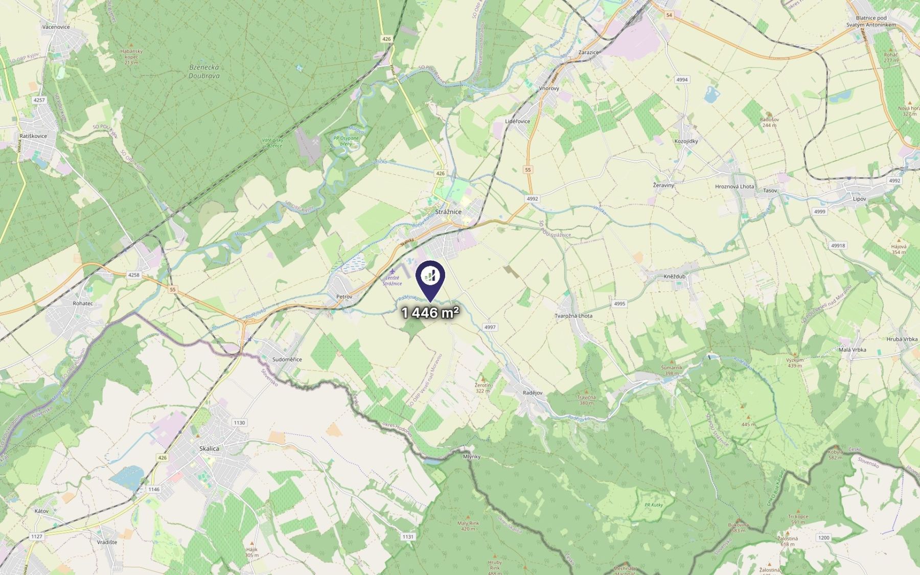 Prodej pozemku 1.446 m² — photo 3