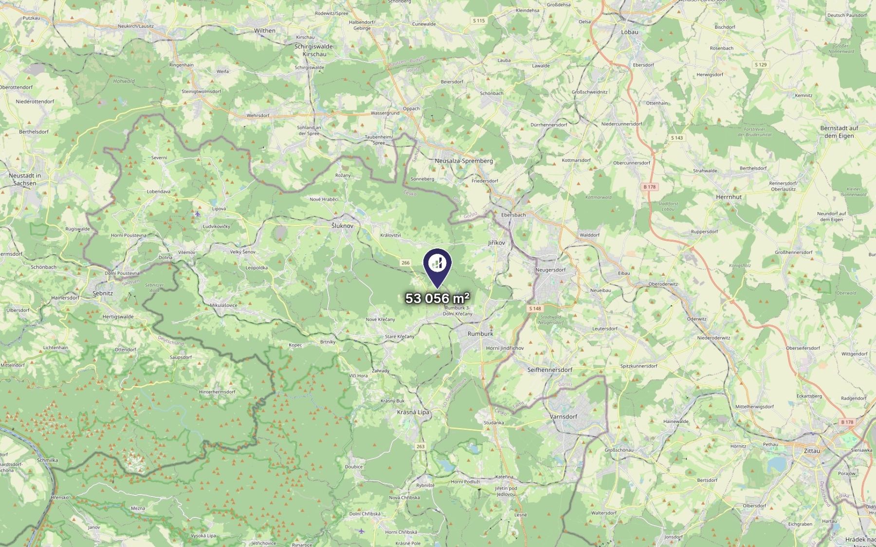 Prodej pozemku 53.056 m² — photo 3