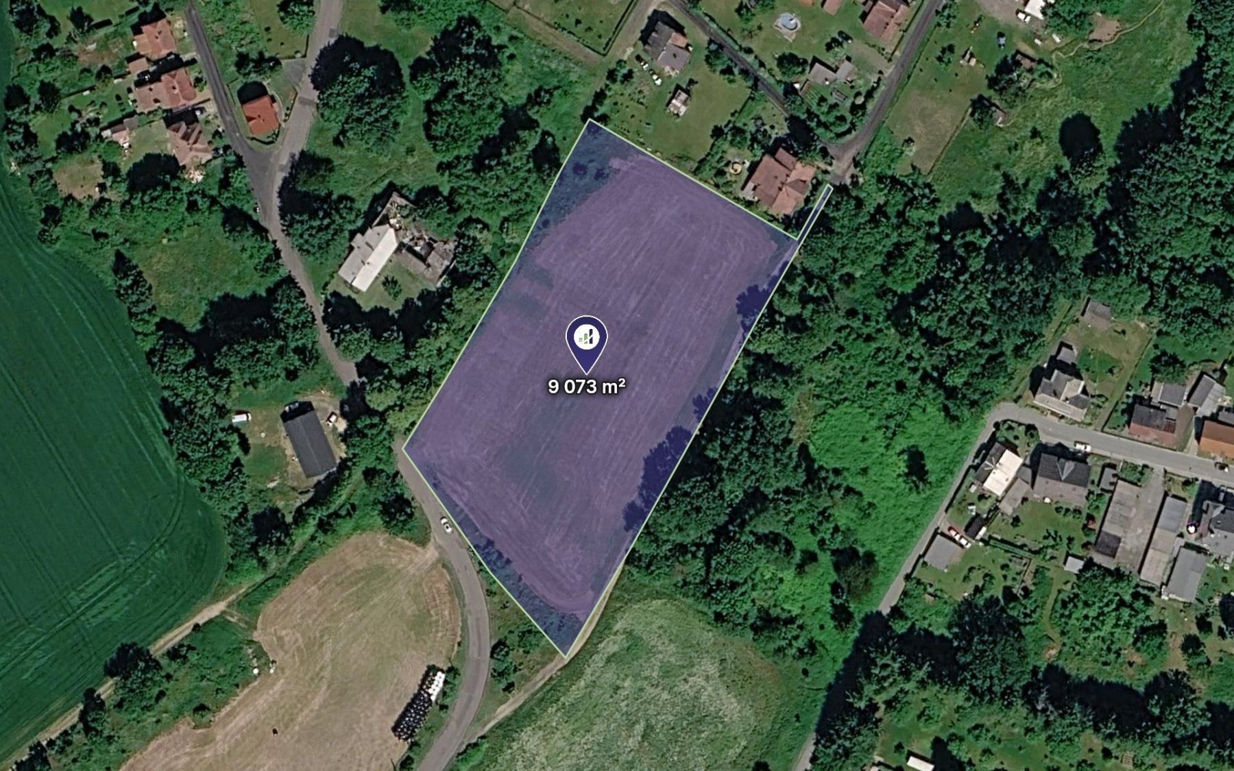 Prodej pozemku 9.073 m²