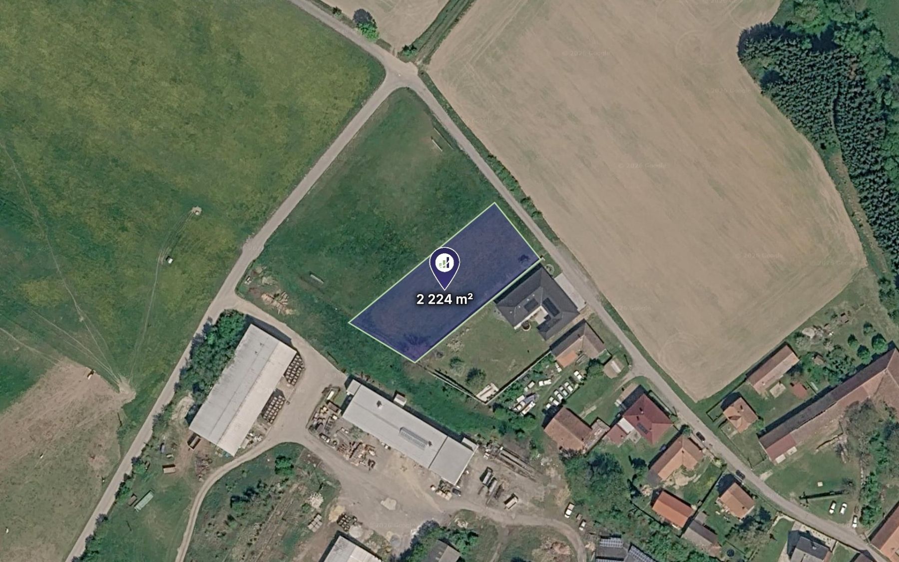 Prodej pozemku 1.112 m²