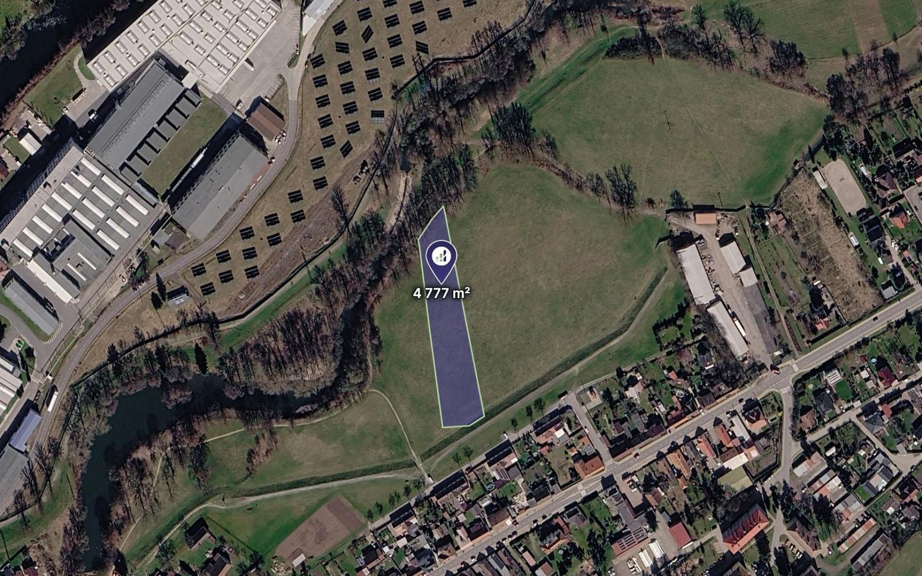 Prodej pozemku 4.777 m²