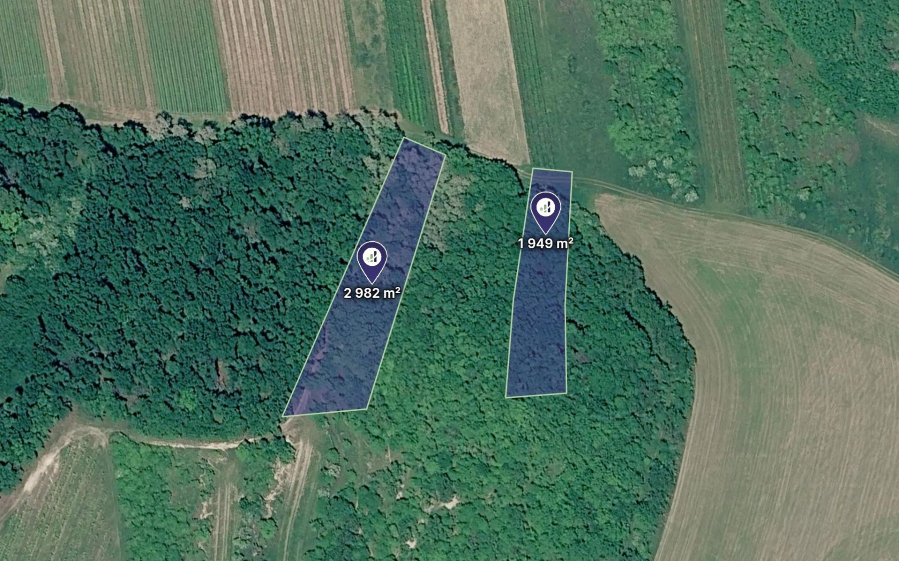 Prodej pozemku, Brumovice – fotka 1 z 3