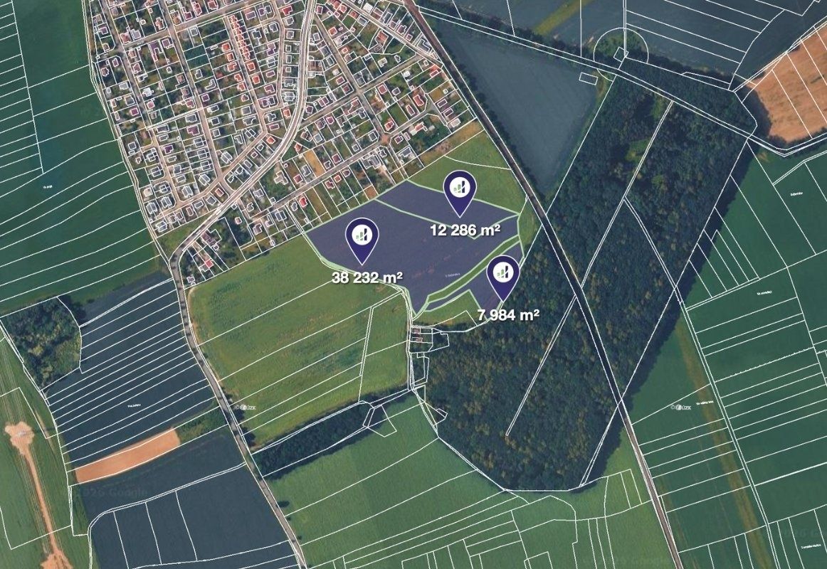 Prodej pozemku 58.502 m²