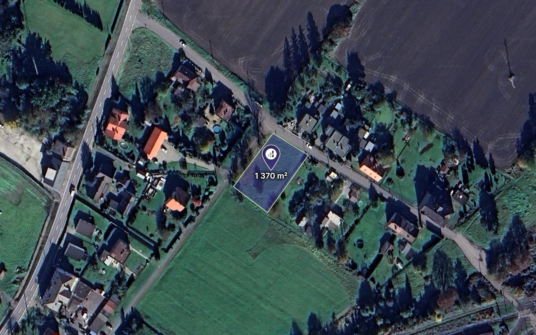 Prodej pozemku 1.370 m²