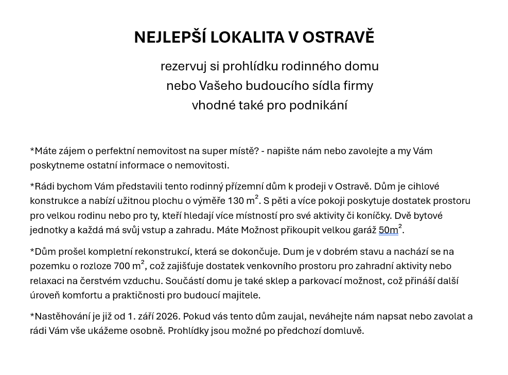 Dům atypical – Ostrava, Stará Bělá – pohled 2