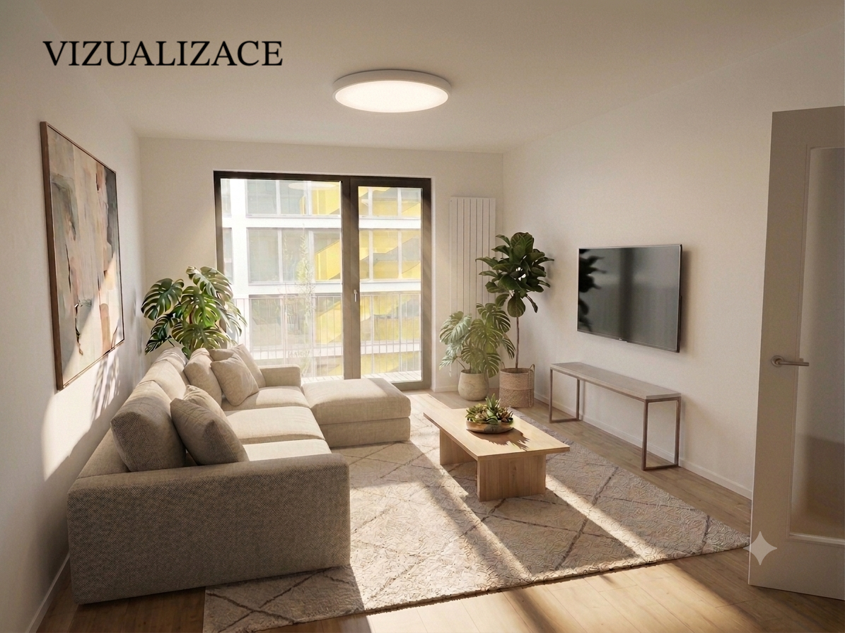 Pronájem bytu 2+kk 68 m²