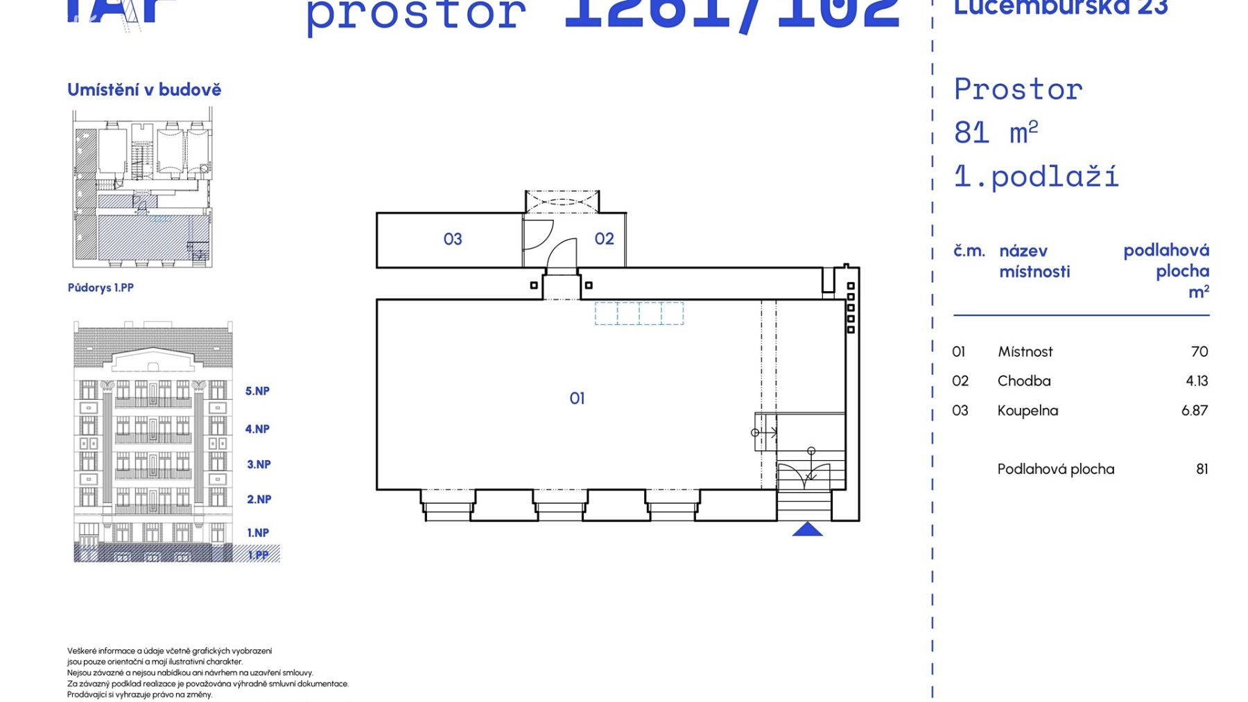 Prodej komerčního prostoru 81 m², Praha – náhled fotky 17