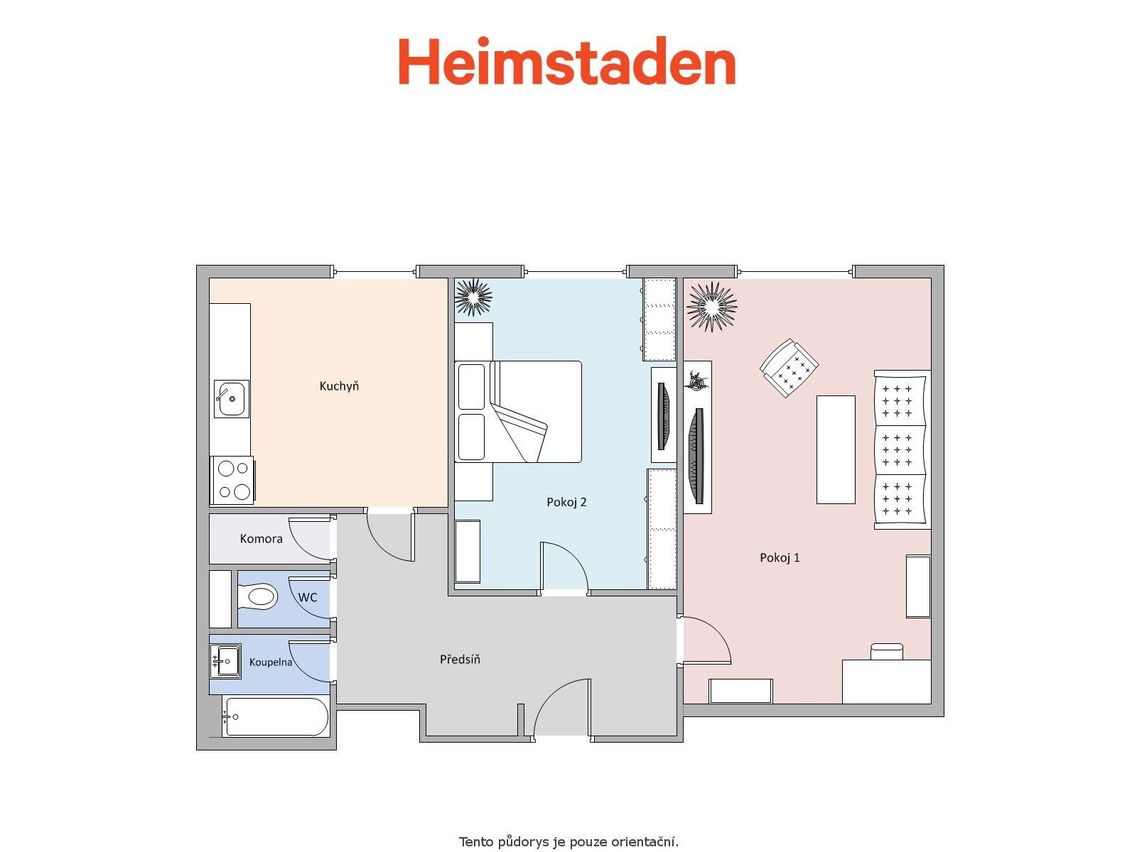 Pronájem bytu 2+1 56 m², Karviná – náhled fotky 11