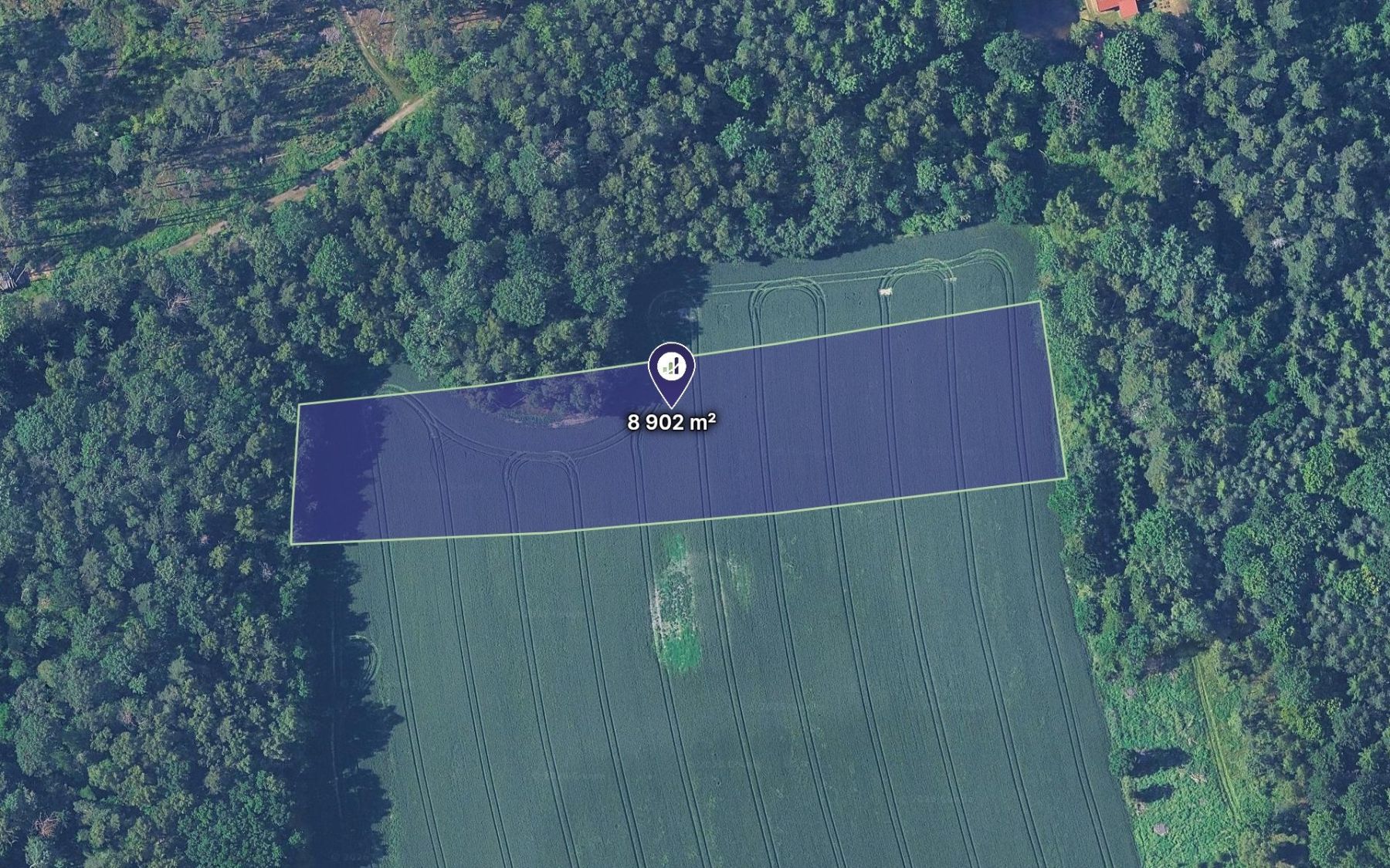 Prodej pozemku, Kyšice – fotka 1 z 3