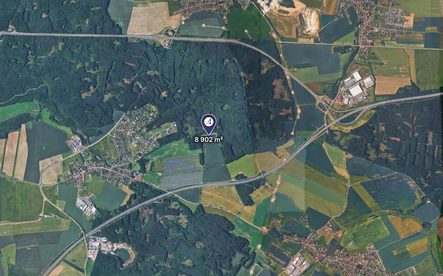 Prodej pozemku, Kyšice – náhled fotky 2