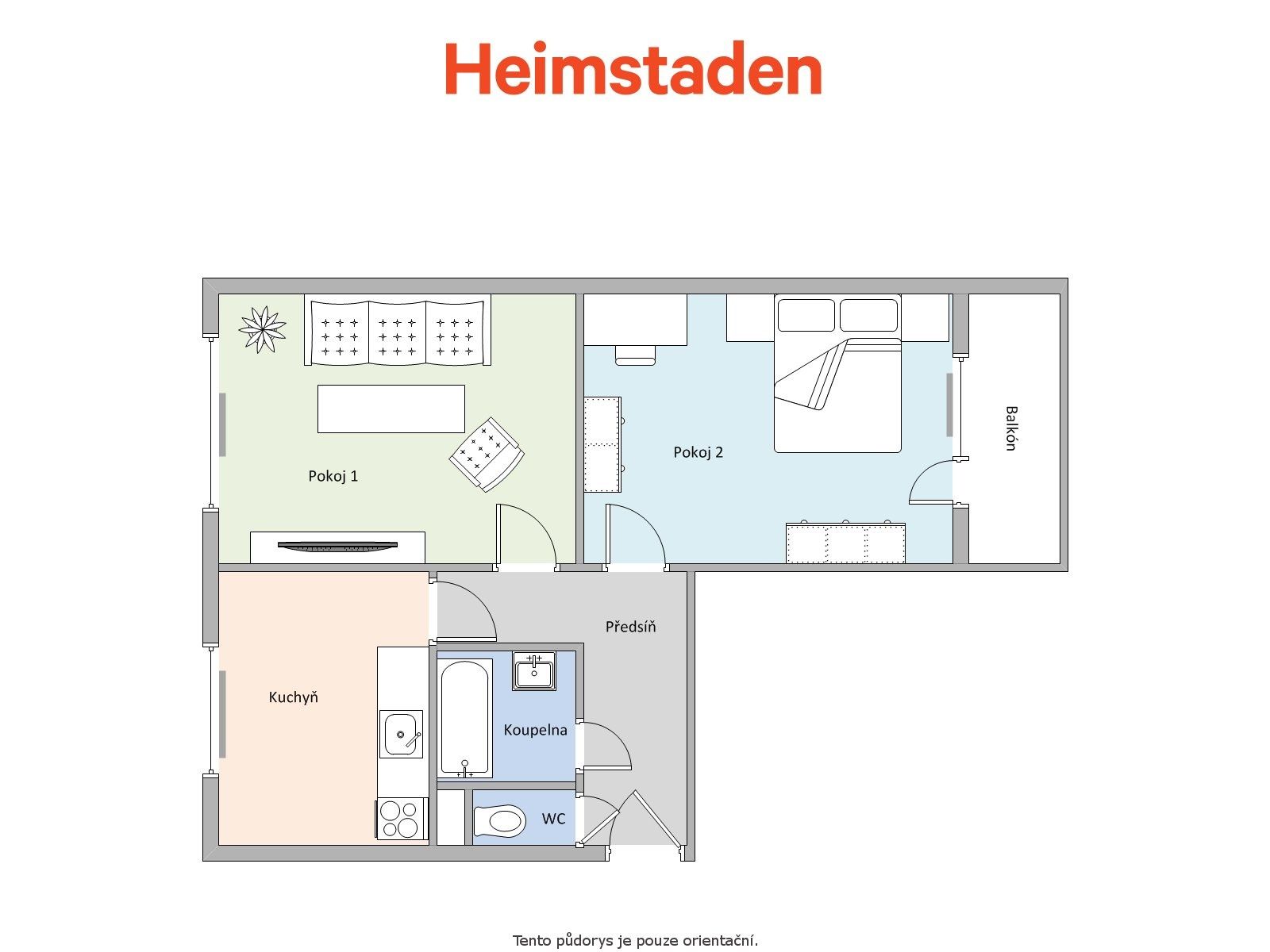 Pronájem bytu 2+1 52 m², Karviná – náhled fotky 14