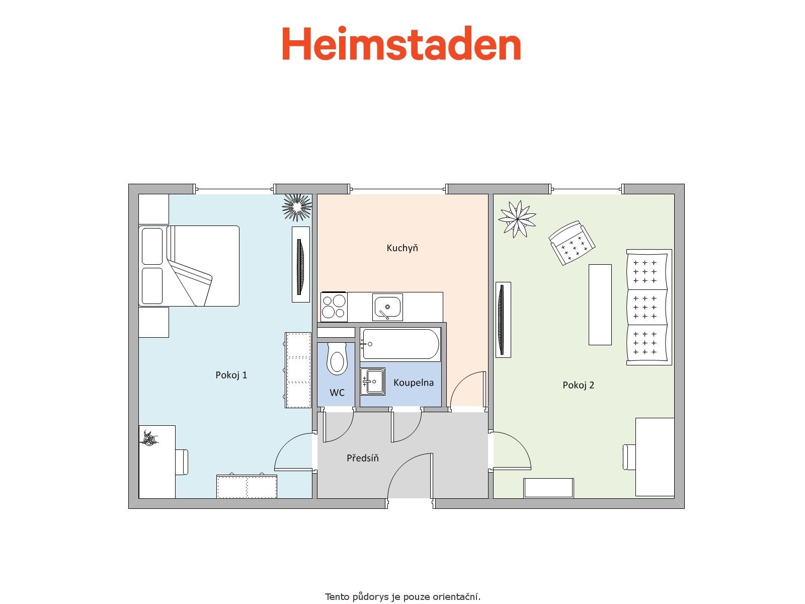 Pronájem bytu 2+1 49 m², Karviná – náhled fotky 10