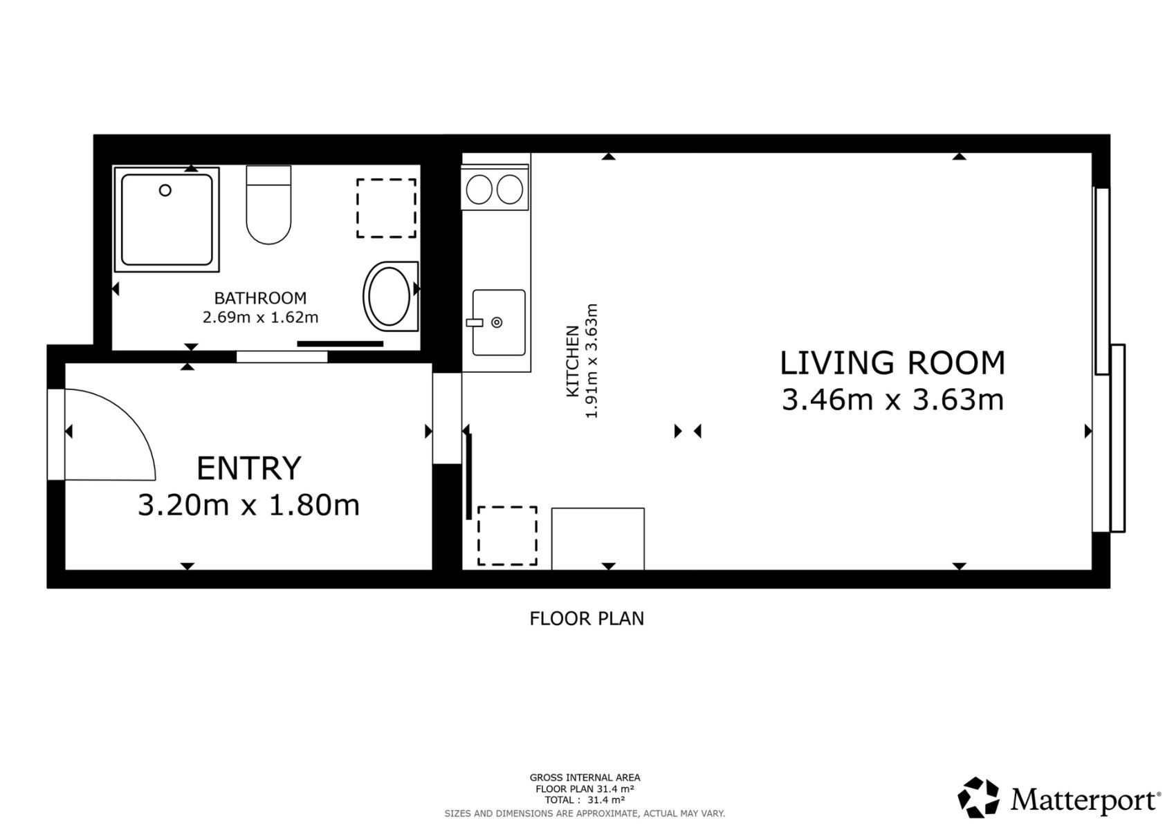 Pronájem bytu 1+kk 33 m², Praha – náhled fotky 10
