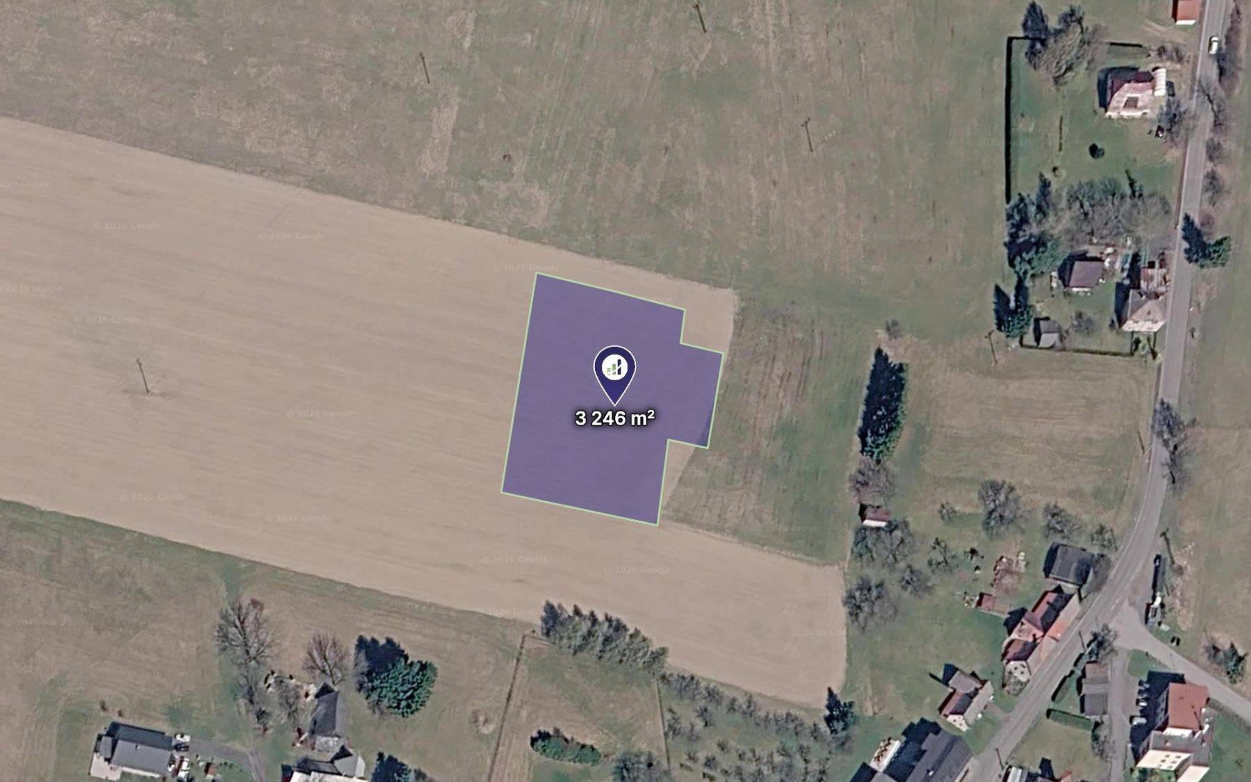 Prodej pozemku 1.082 m²