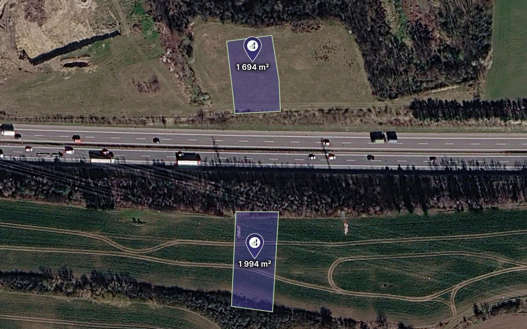 Prodej pozemku, Mochov – náhled fotky 2