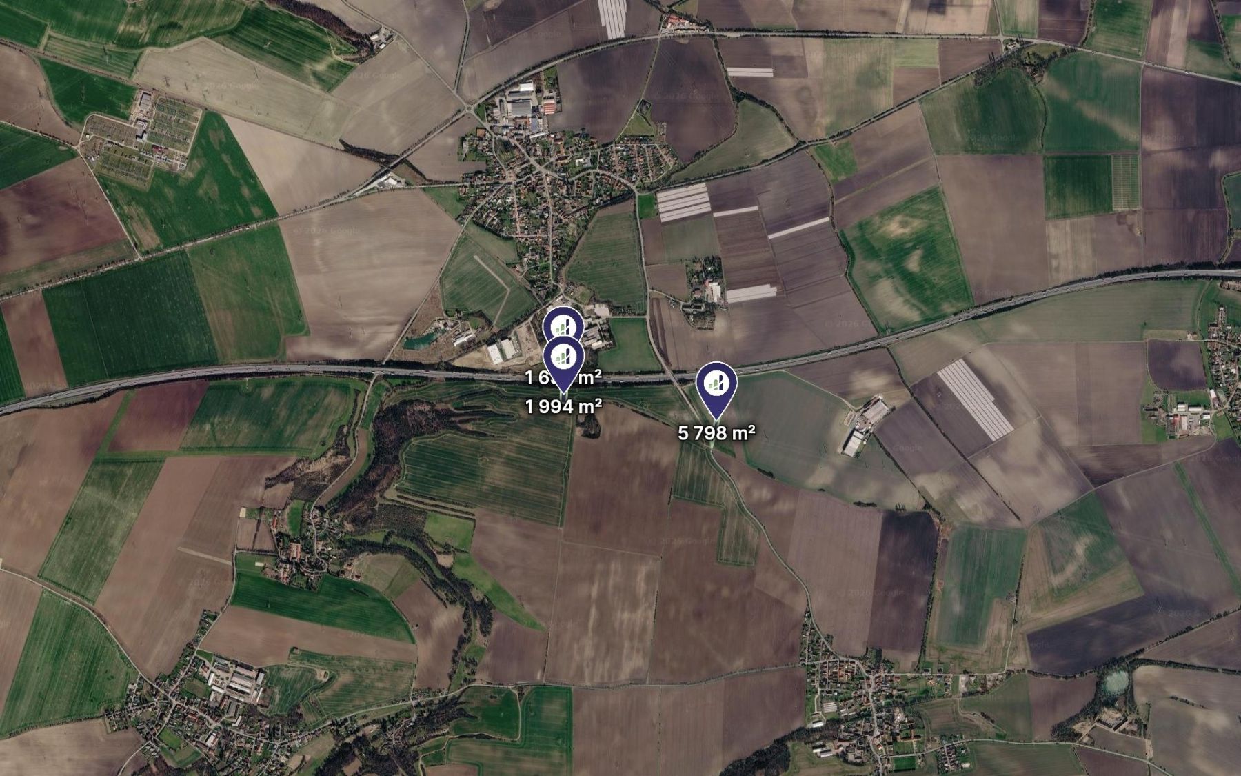 Prodej pozemku, Mochov – náhled fotky 3