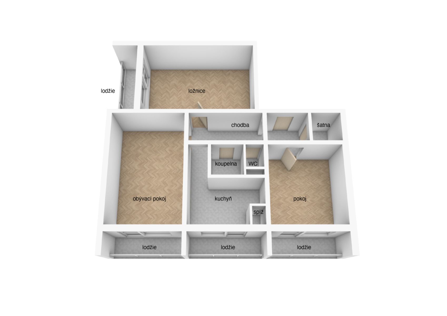 Prodej bytu 3+1 87 m², Kladno – náhled fotky 6