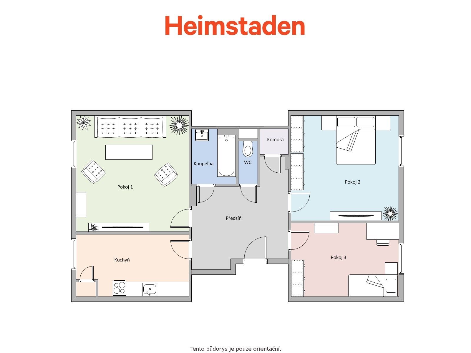 Pronájem bytu 3+1 70 m², Havířov – náhled fotky 13