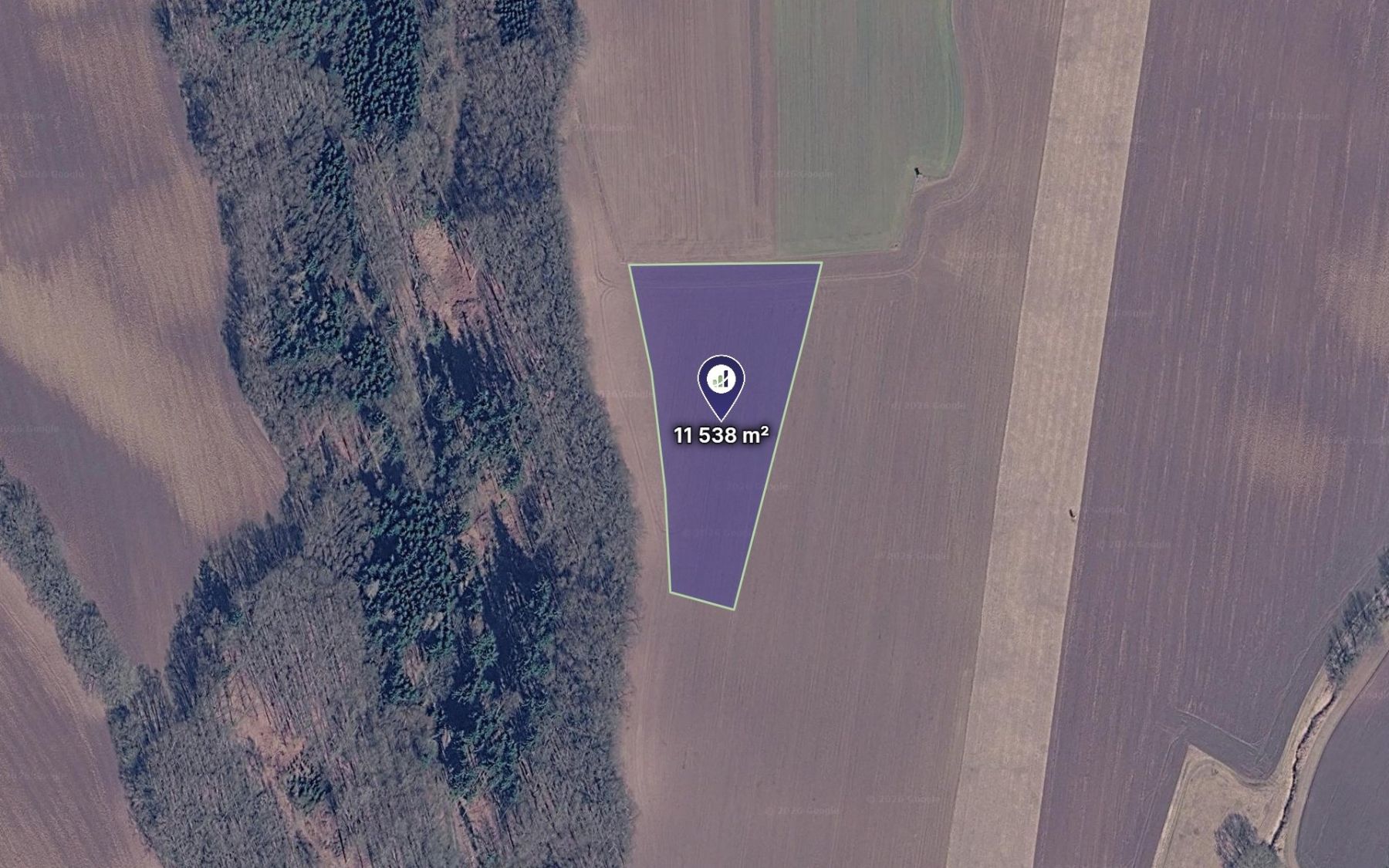 Prodej pozemku 11.538 m²