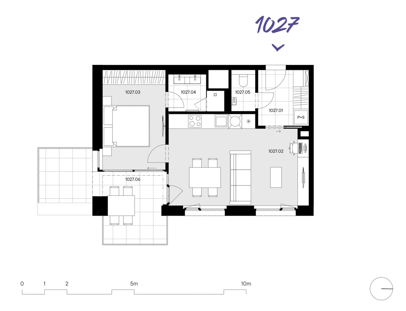Prodej bytu 2+kk 47 m², Praha – náhled fotky 2