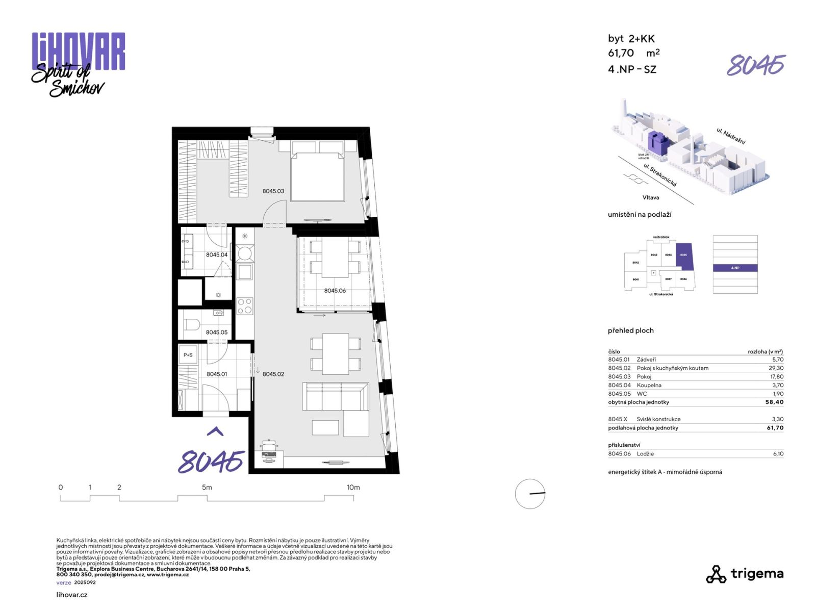 Prodej bytu 2+kk 58 m², Praha – náhled fotky 3