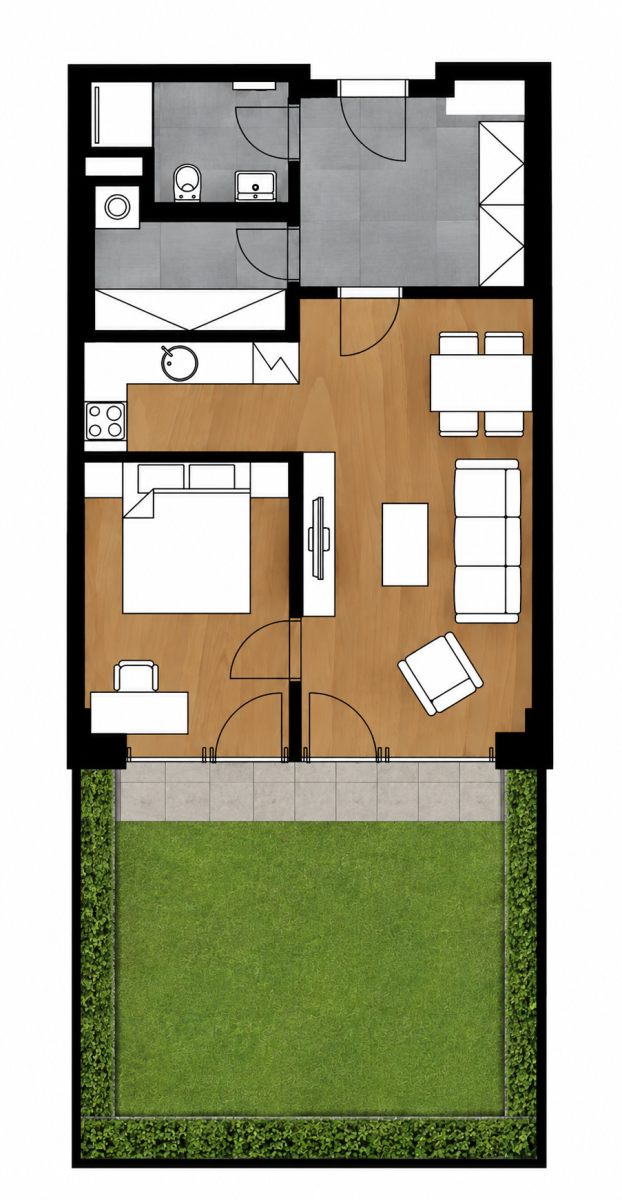 Prodej bytu 2+kk 53 m², Praha – náhled fotky 16