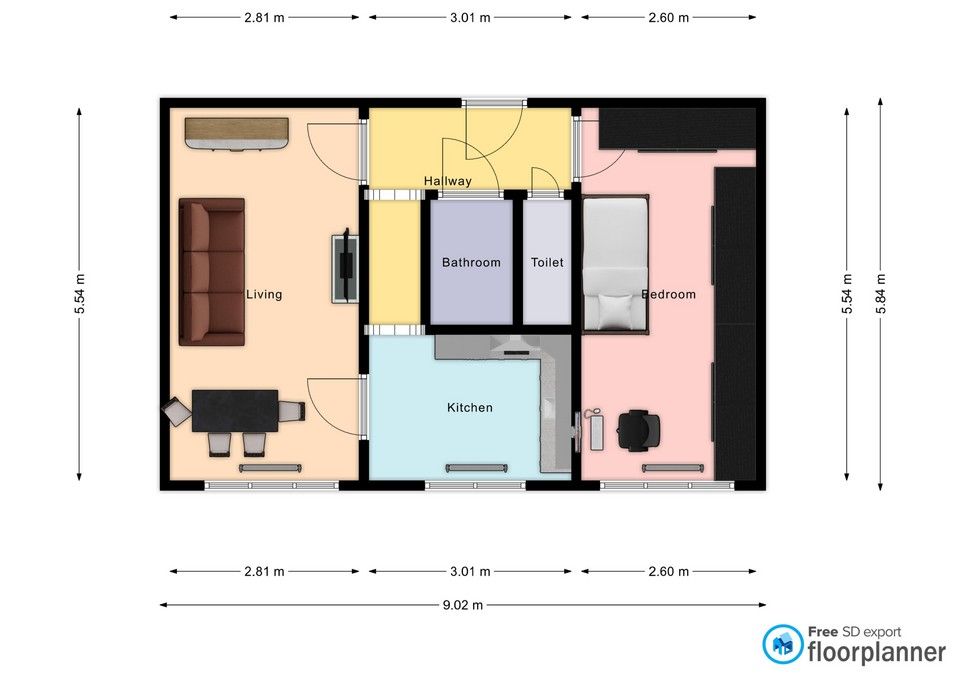 Prodej bytu 2+1 51 m², Malovická, Praha