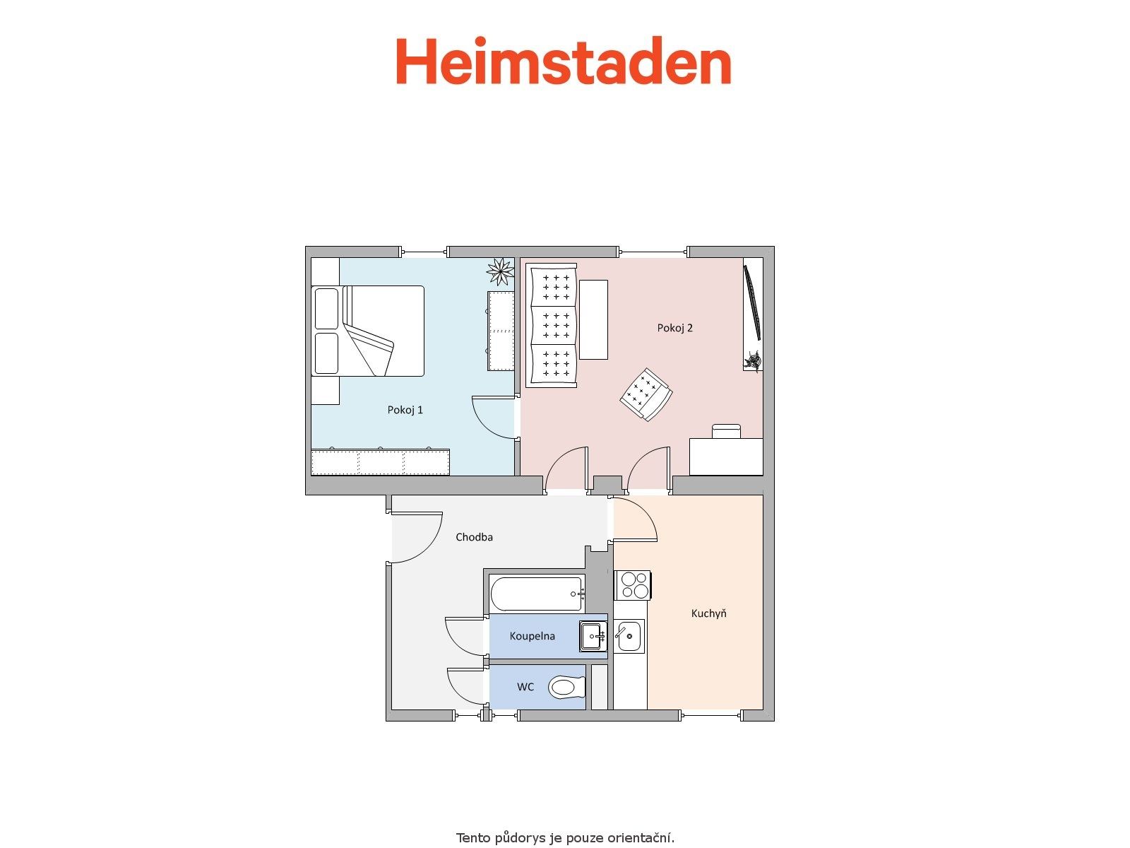 Pronájem bytu 2+1 55 m², Havířov – náhled fotky 7