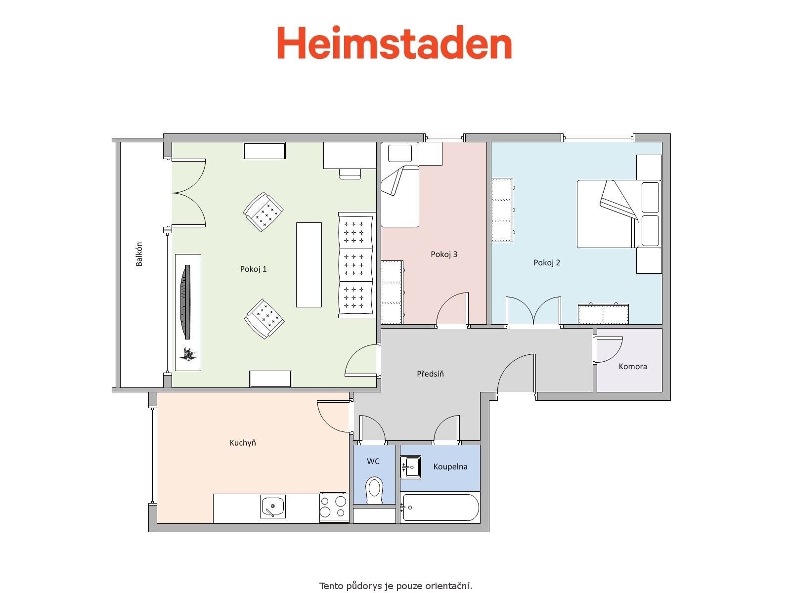 Pronájem bytu 3+1 67 m², Havířov – náhled fotky 10